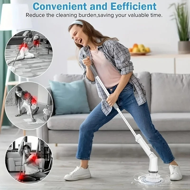 🔥 Multi-Surface Electric Cleaning Brush Pro | All-in-One⚡【Home & Pool Kit】Deep Clean Power Scrubber for Kitchen, Bathtub, Tile & Swimming Pool - Handheld 360° Reach 🔥 Multi-Surface Electric Cleaning Brush Pro | All-in-One⚡【Home & Pool Kit】Deep Clean Power Scrubber for Kitchen, Bathtub, Tile & Swimming Pool - Handheld 360° Reach